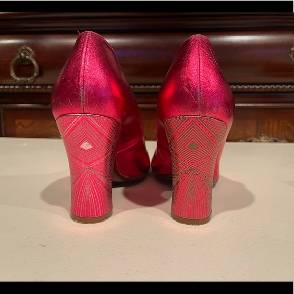 Chie Mihara pink pumps size 7 - Picture 4 of 7